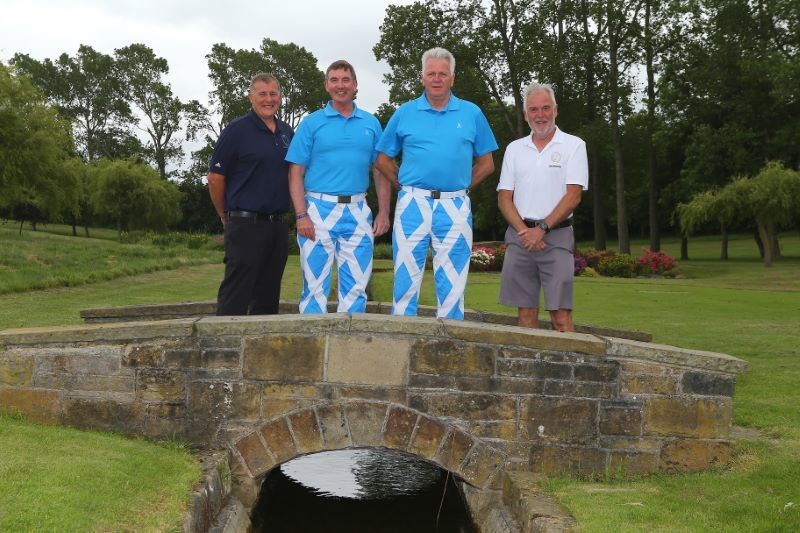 Other image for Historic day sees golfers settle old score with the army